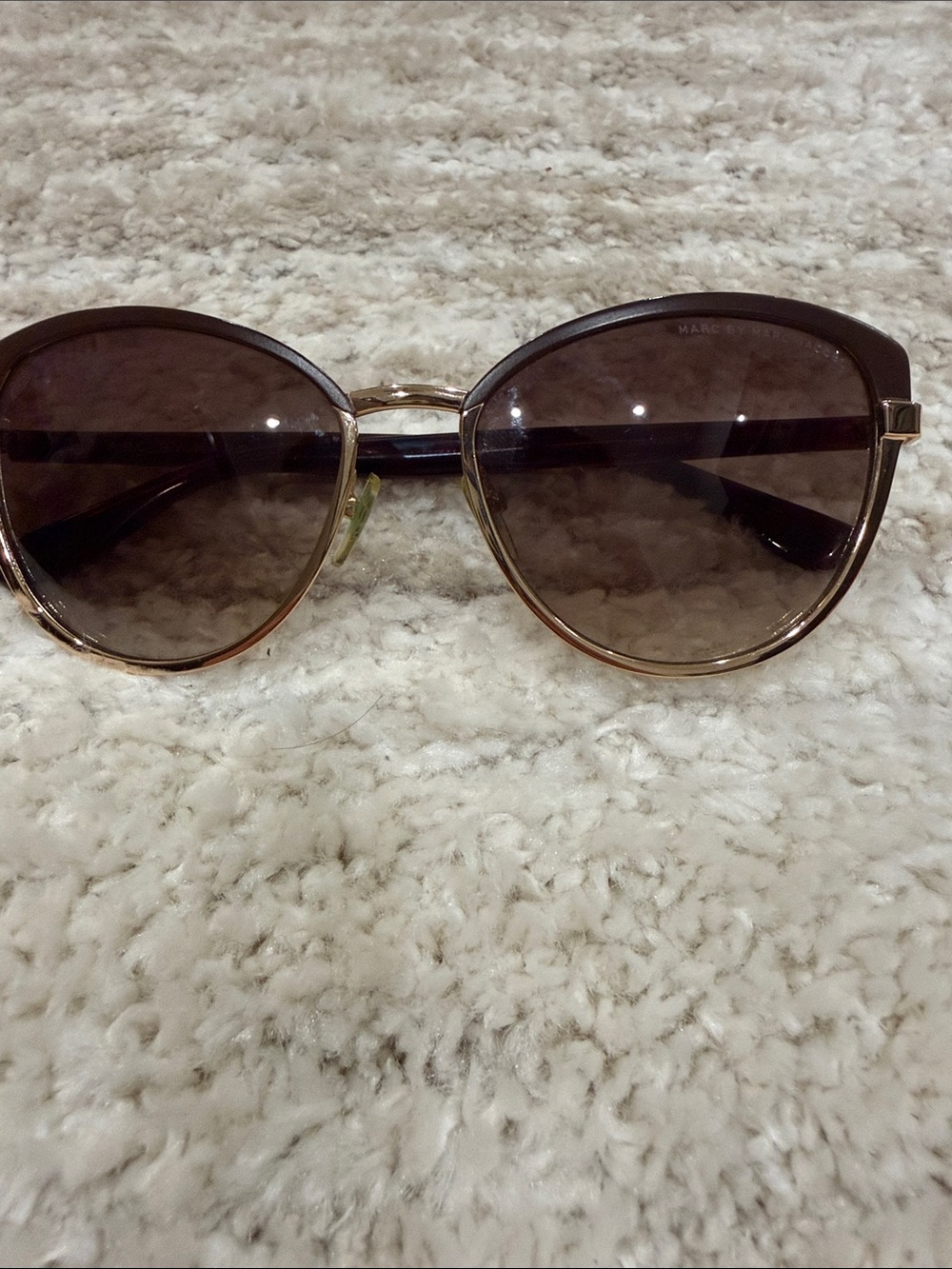Marc by Marc Jacobs Tortoise Frame Sunglasses with Brown Gradient Lenses